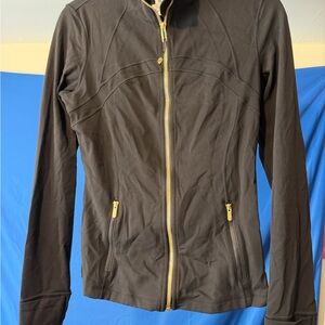 NEW WITH RIP TAG Lululemon Define Jacket Nulu Black/Gold Hardware Size 8